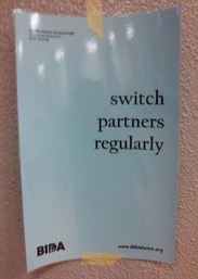 switch partners regularly