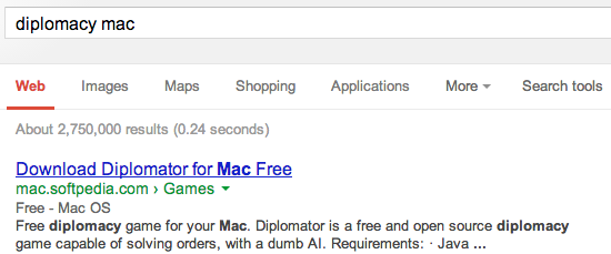search results for [diplomacy mac]