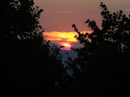 Cortona; Sunset