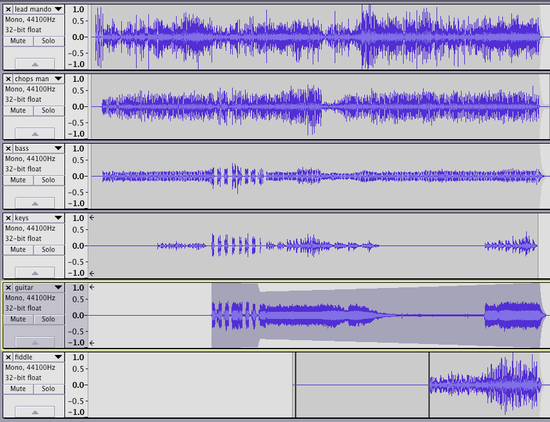 Audacity Screenshot