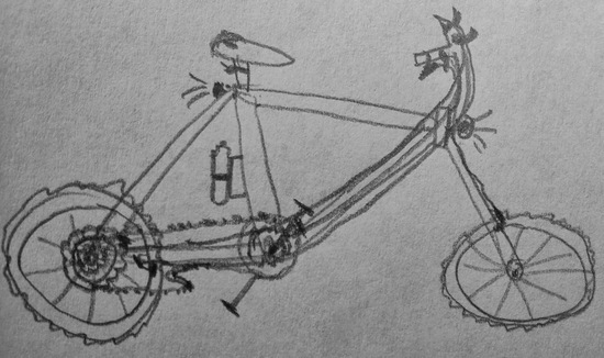 Bike Drawing Stock Photos and Images - 123RF