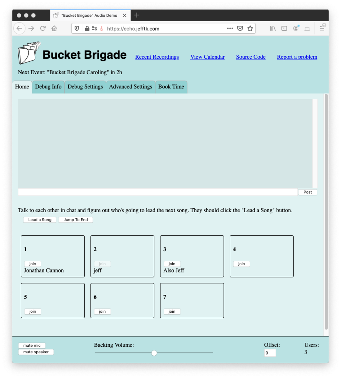 New Bucket Brigade UI LaptrinhX