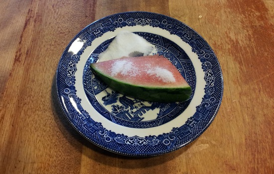 citric acid on watermelon