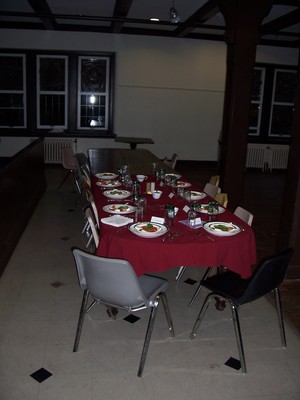 The set table