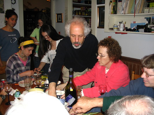 Singing Party -- Alice, Rose, Mary, Mich, Gary, Eileen, Robin Kunitz