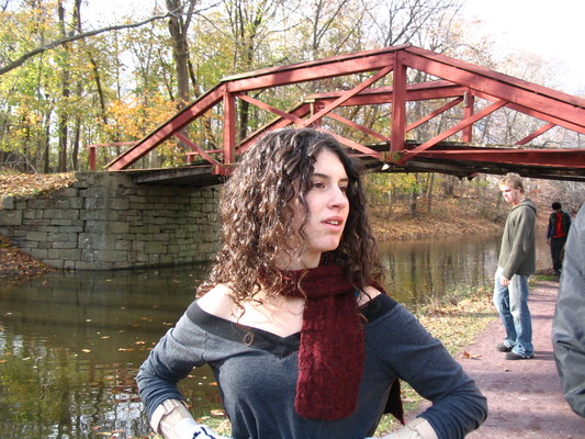 Rosie by the canal