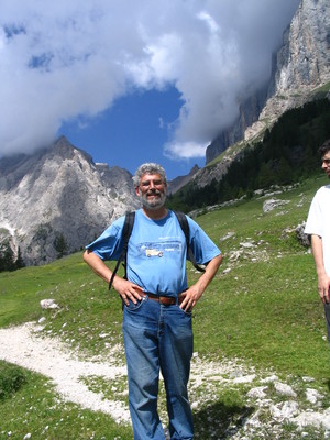 Rick; Dolomite alpine meadow