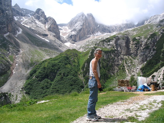 Suzie; Dolomite alpine meadow