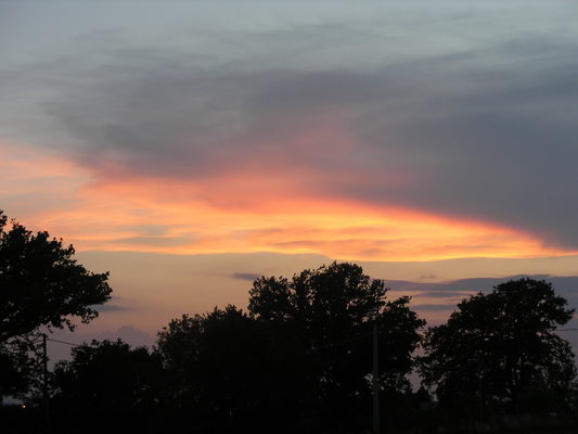 Cortona; Sunset
