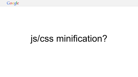 js/css minification